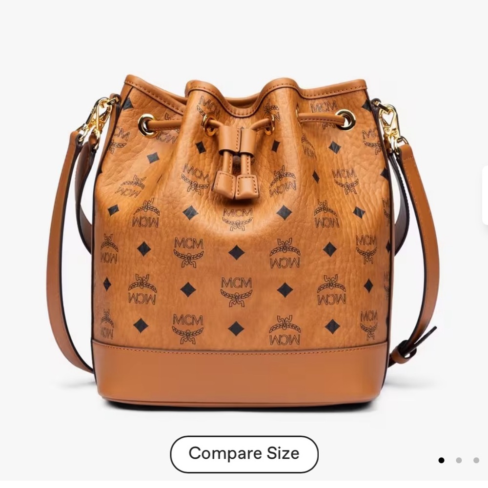 MCM bucket bag